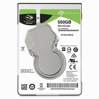 엠지솔루션 MG/Seagate 500G Barracuda ST500LM030 (SATA3/5400/128)