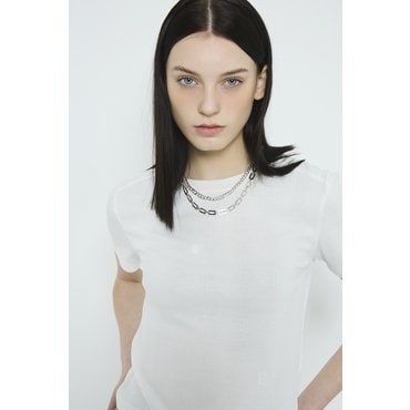 버커루 여성 골지 라운드 TS(B242TS650P)