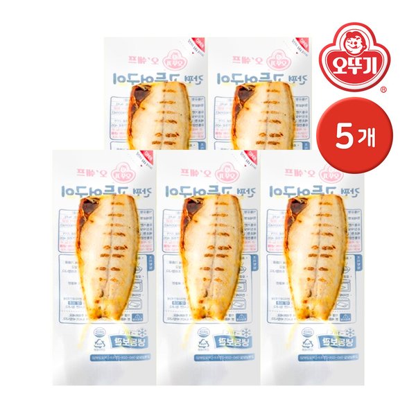 [G] 오뚜기 오쉐프 간편 고등어구이 60g x 5개