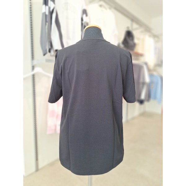 [여주점] FS2RSH2102X BLK 베이직 빅리니어 반팔티 남여공용