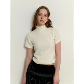 warmer turtleneck top - off white