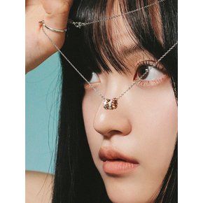 [DONUT LAYER] 도넛 론델 펜던트 목걸이 SET