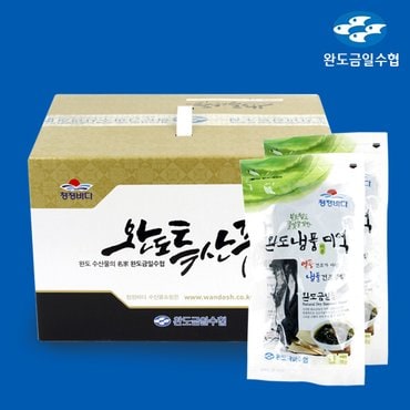 완도금일수협 완도특선 냉풍미역선물세트(50gx12봉)