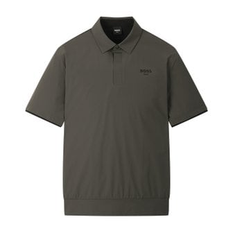 BOSS GOLF 보스골프 하이브리드 폴로 티셔츠 MAN OLIVE