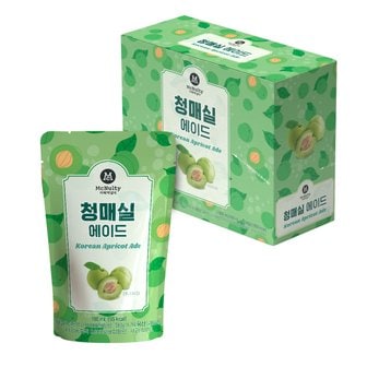  맥널티 청매실 에이드 190mL 10개입