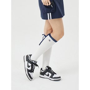 (W) Ribbon Tie Knee-Socks   G6LAX26242NYX