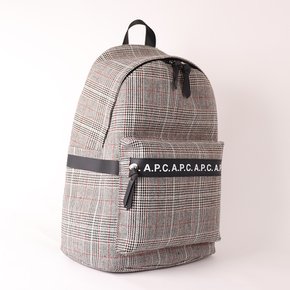 가죽엑센트 체크 남녀공용 백팩 H62117-PSAEE BAA 베이지 APC Saville backpack