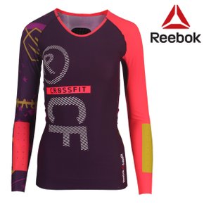 여성 RCF 플레이드라이/컴프레션 티셔츠-AA1109