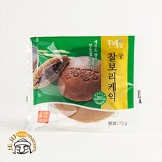 몰랑몰랑 제주 찰보리케익 30개입 (팥, 개당 70g)