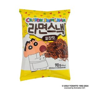 크래용신짱 라면스낵 짜장맛90g