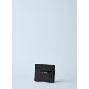 [해외배송] 24 F/W 생로랑 로고 프린트 레더 카드홀더 375946 EAA6I 2482 B0111597240