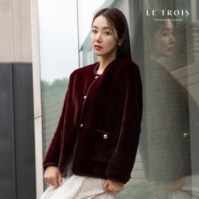 [LE TROIS]24F/W 르투아 에코퍼자켓+머플러 SET