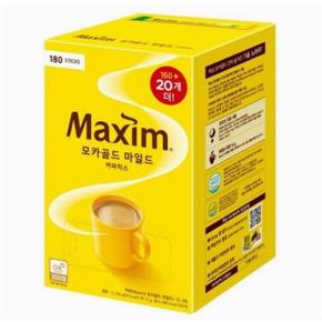 맥심 모카골드 마일드 커피믹스 160T+20T
