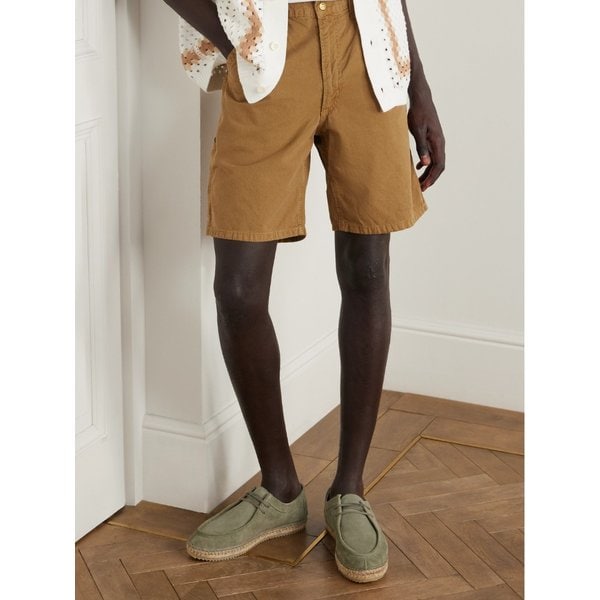 프레스코볼 카리오카 로돌포 쥬트 트림 스웨이드 더비 슈즈 46376663162873342