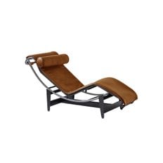 [Cassina 공식수입원] 4 Chaise Longue a Reglage Continu (Tabacco/Chrome)