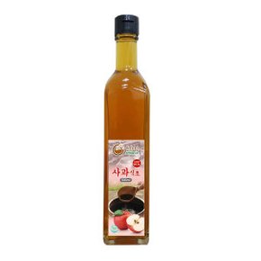 사과식초 500ml/천연발효식초 과일식초 100%수제식초