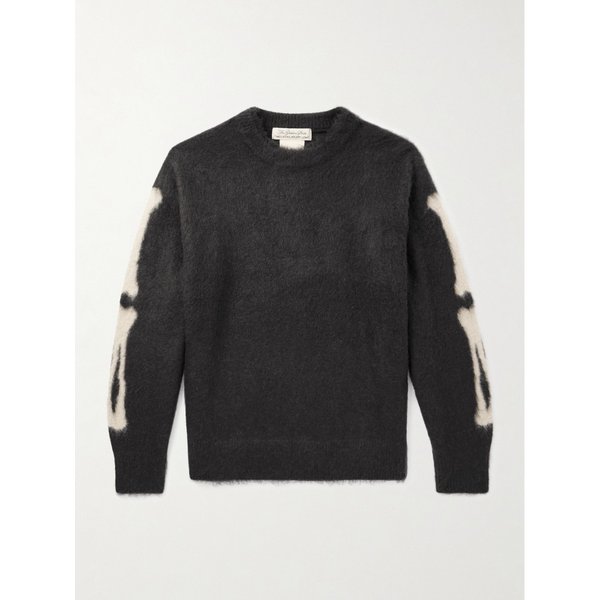 레미 릴리프 울 모헤어 혼방 스웨터 46376663162921090