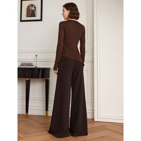 YY_Vintage long wide-leg pants