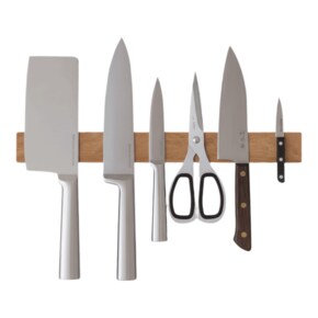 쉐프마스터 무타공 Wood 자석 칼걸이 50cm (대)