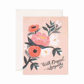 [Rifle Paper Co.] With Deepest Sympathy Card