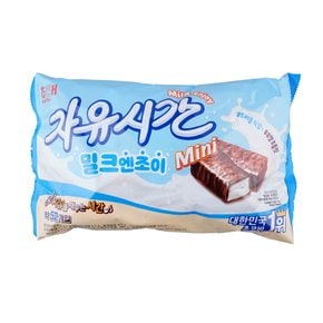 단독 해태 미니자유시간 밀크엔조이 390g