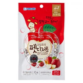 포켄스 과일퓨레 펫디저트 사과 15g 7개입 X ( 2세트 )
