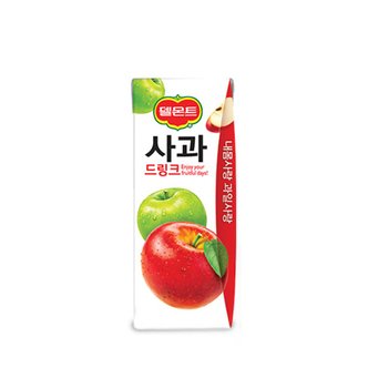  델몬트 드링크 사과 190ml 24팩