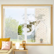 화이트 지퍼식 창문용 방충망(특대200)