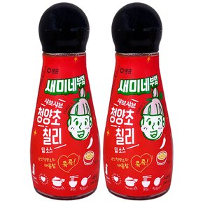 새미네부엌 샤브샤브 청양초 칠리 딥소스 285g 2개
