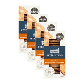 [해외직구] Peters Yard 피터스야드 오리지널 사워도우 크래커 90g 4팩