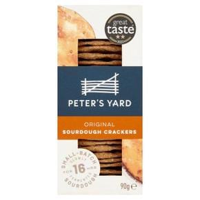 [해외직구] Peters Yard 피터스야드 오리지널 사워도우 크래커 90g 4팩