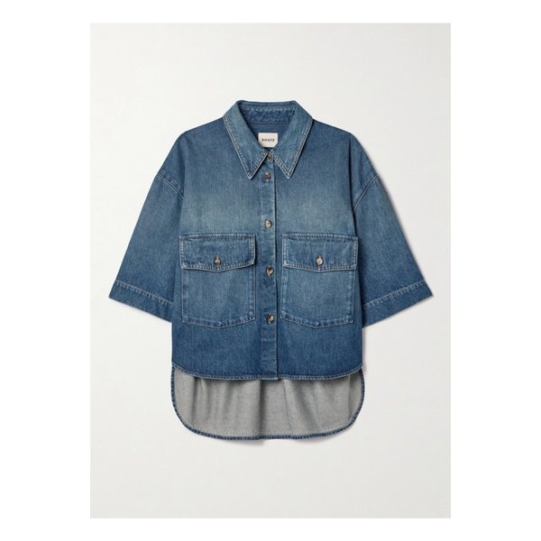 케이트 마샤 데님 셔츠 블루 1647597340050296