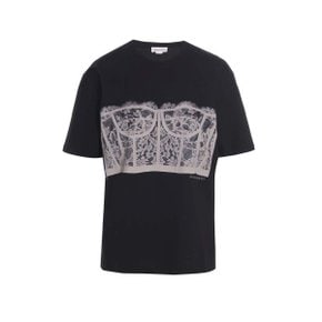 [알렉산더 맥퀸] T shirt 689062QZAFC0541 Black