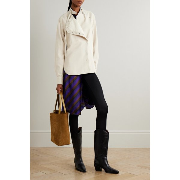 테스 스터드 데님 셔츠 46376663162944493