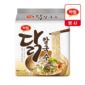 하림 닭칼국수 117g*4개