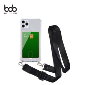 bob 밴디 카드업 트래블러 분실방지 숄더 스트랩 케이스 아이폰14 12 mini 13 프로 XS SE 맥스 XR 8 7