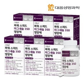 파워 스피드 마그네슘 350 영양제 6병 (720정)