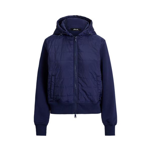 폴로 골프 여성 하이브리드 플리스 퀼트 풀 지퍼 후디(WMXGKNINFB20040410)