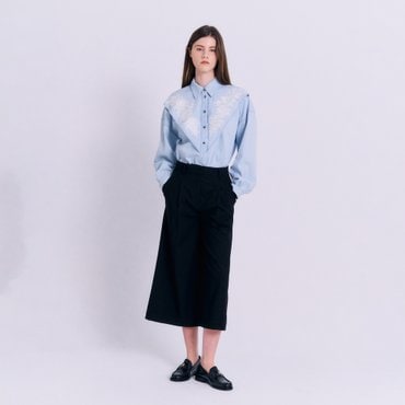 베르니스 [시즌오프 30%]핀턱 와이드 팬츠 BE25M2FRA3099
