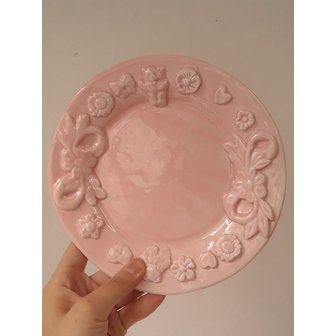 들꽃세라믹 줄리엣의 간식접시