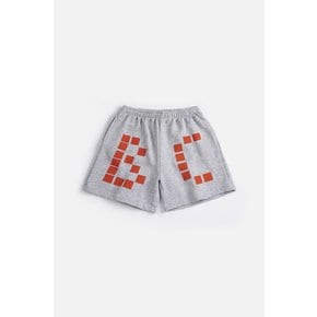 [공식스토어] 26SS 스퀘어 버뮤다 쇼츠 헤더 그레이 B126AC060