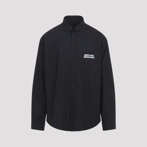 [해외배송] 발렌시아가 라지 핏 체스트 포켓 셔츠 857809 TRM28 1000