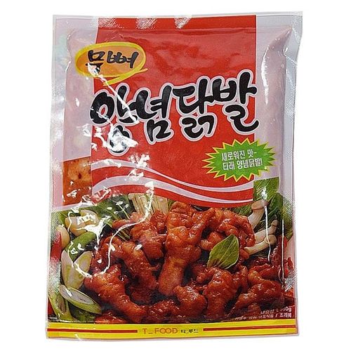 티푸드 즉석탕 무뼈양념닭발 350g2개