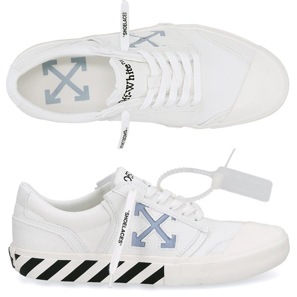 [부산점] 시그니처 로고 OMIA2A2F25FAB001 0140 오프화이트 VULC UNDERCUT 벌크 언더컷 스니커즈 운동화