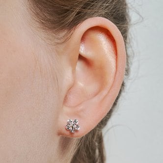 Hei [sv925] blossom bud earring