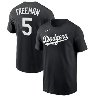 나이키 [해외] 714310 나이키 MLB Freddie Freeman LA 다저스 T Black