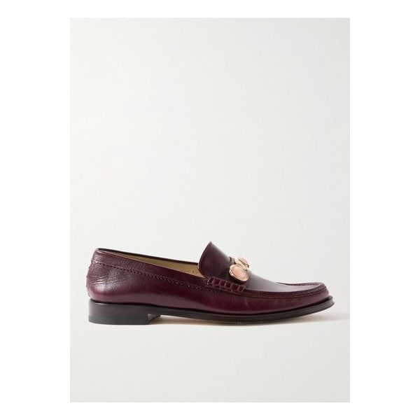 멜코라 장식 가죽 로퍼 와인 레드 1647597360103077