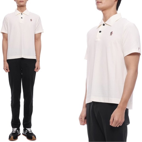 [부산점] 26SS 남성 로고 패치 폴로 반팔티셔츠 (8A00004 89AVZ 034 26S)