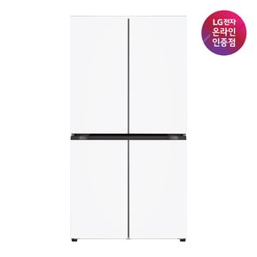 {공식} LG 디오스 냉장고 오브제컬렉션 T875MHH012 (870L)