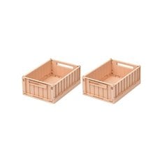 [SS23 LW 15] WESTON STORAGE BOX (2 PACK)_S 사이즈_Tuscany rose